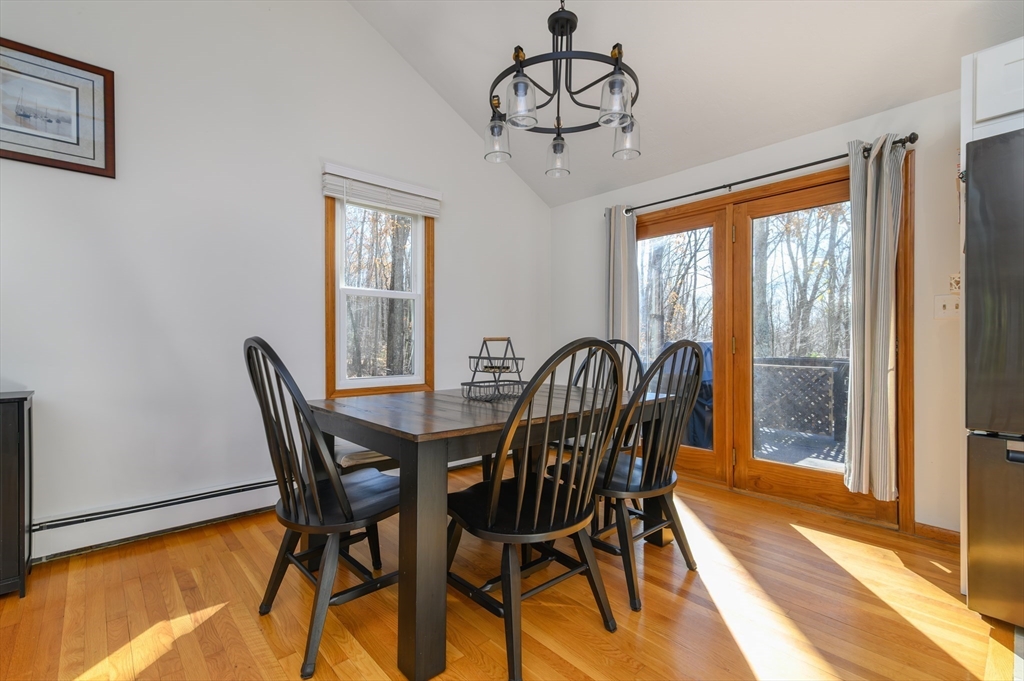 12 Hickory Road Millville, MA 01529 - Photo 15 of 41 a view of a dining room with furniture window and outside view