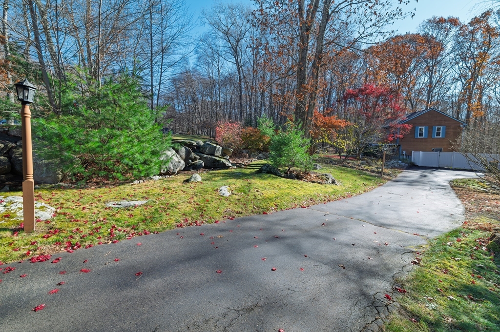 12 Hickory Road Millville, MA 01529 - Photo 8 of 41 a view of a pathway with a yard