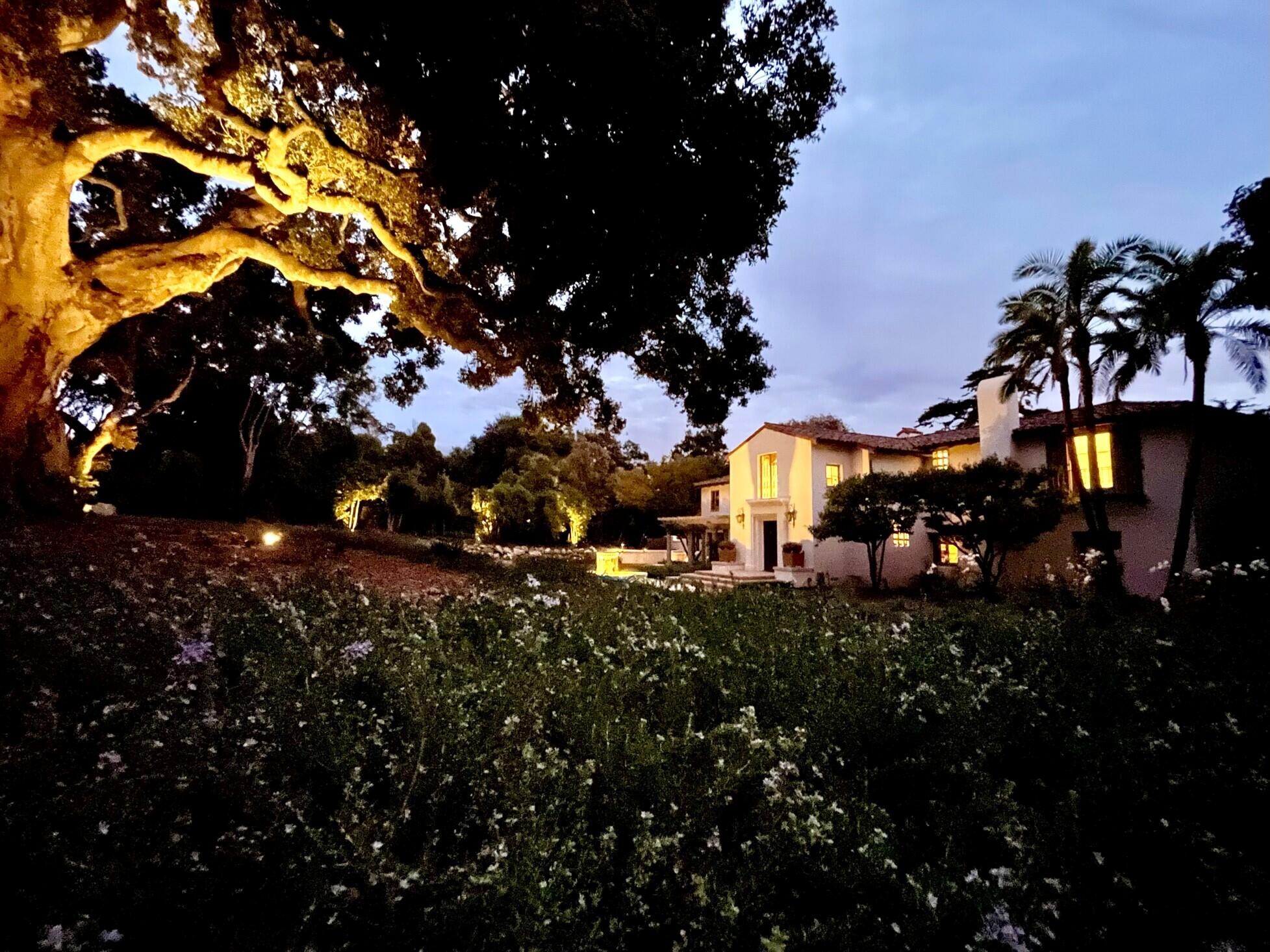 749 Fuera Lane Montecito, CA 93108 - Photo 3 of 36 Tree with twilight