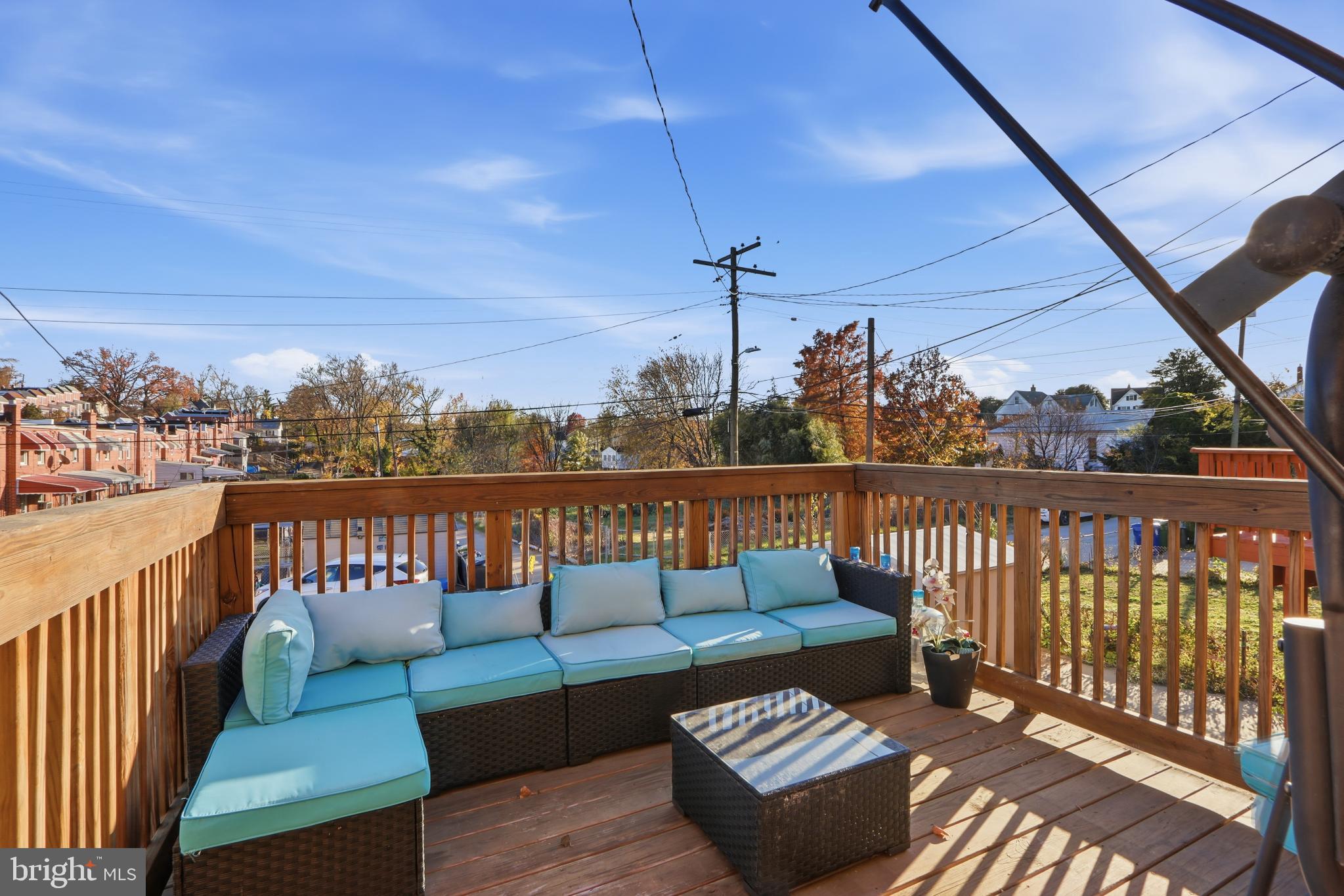 3547 Benzinger Road Baltimore, MD 21229 - Photo 23 of 24 a view of a chairs in the roof deck