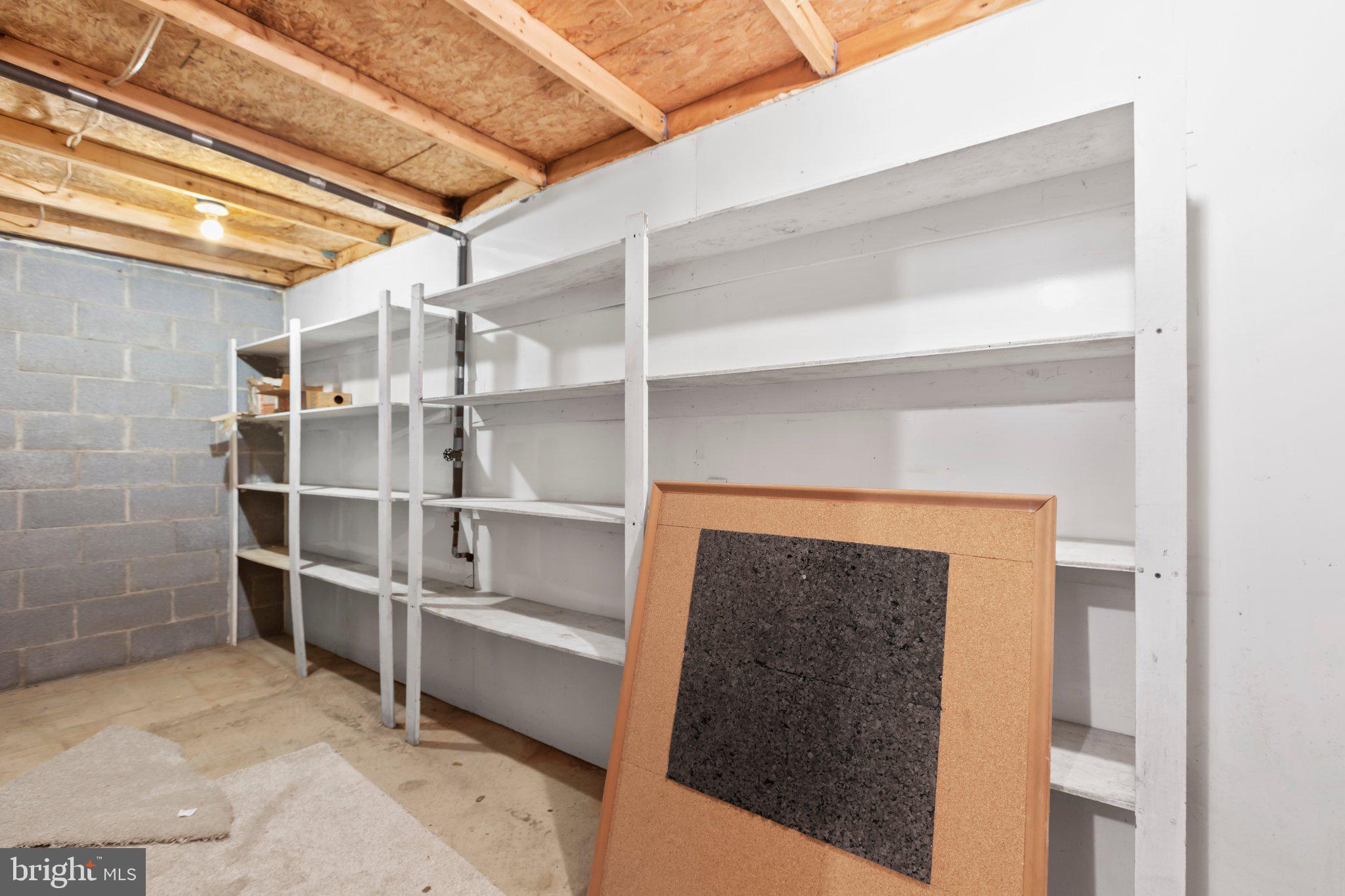 235 Choptank Road Stafford, VA 22556 - Photo 40 of 46 Plenty of shelving in Basement