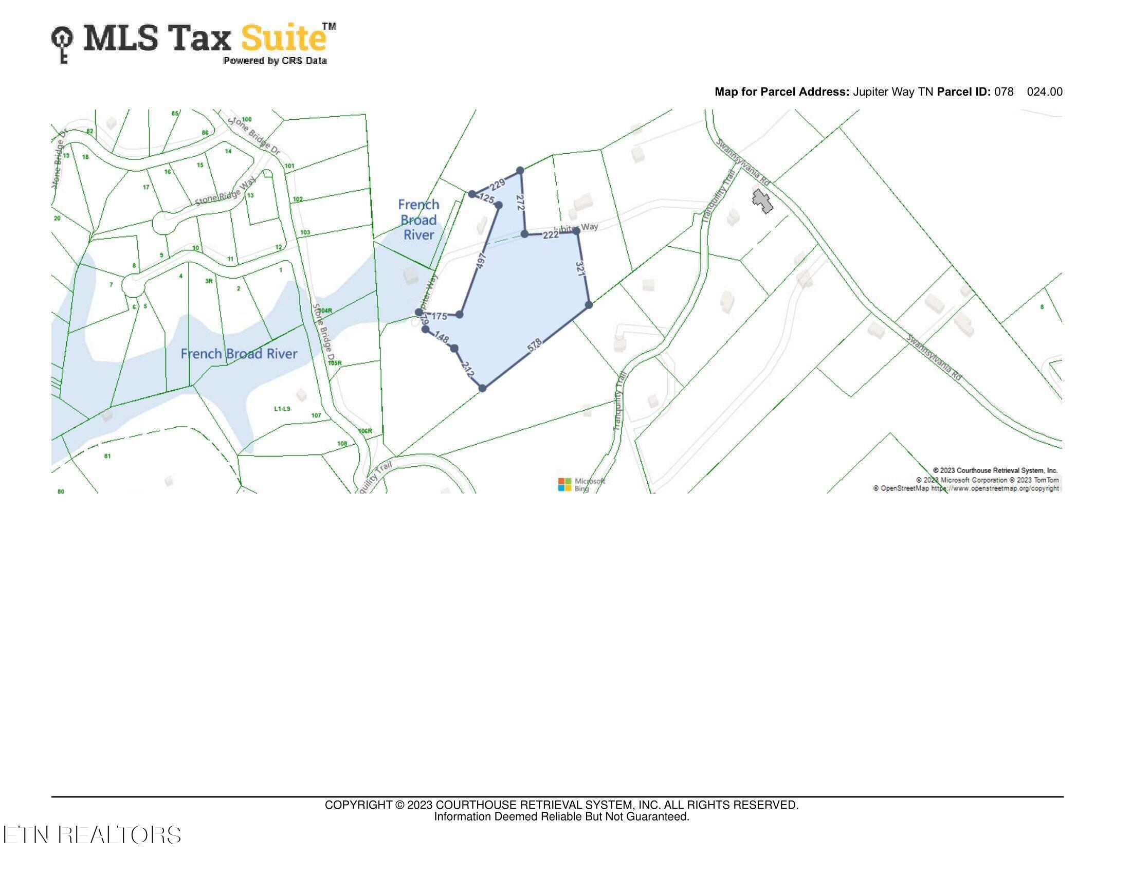 Jupiter Way Dandridge, TN 37725 - Photo 11 of 13 Property Map