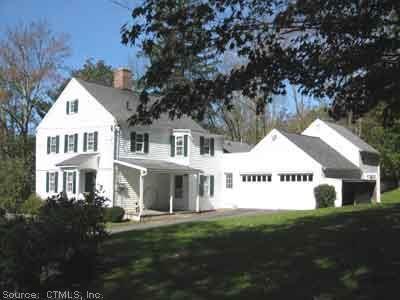 138 Milton Road Litchfield, CT 06759 - Photo 1 of 1 a front view of a house with a yard