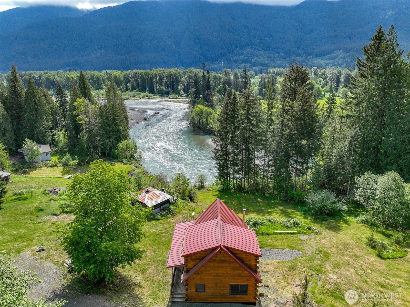180 Carr Road Randle, WA 98377 - Photo 2 of 40 a view of yard