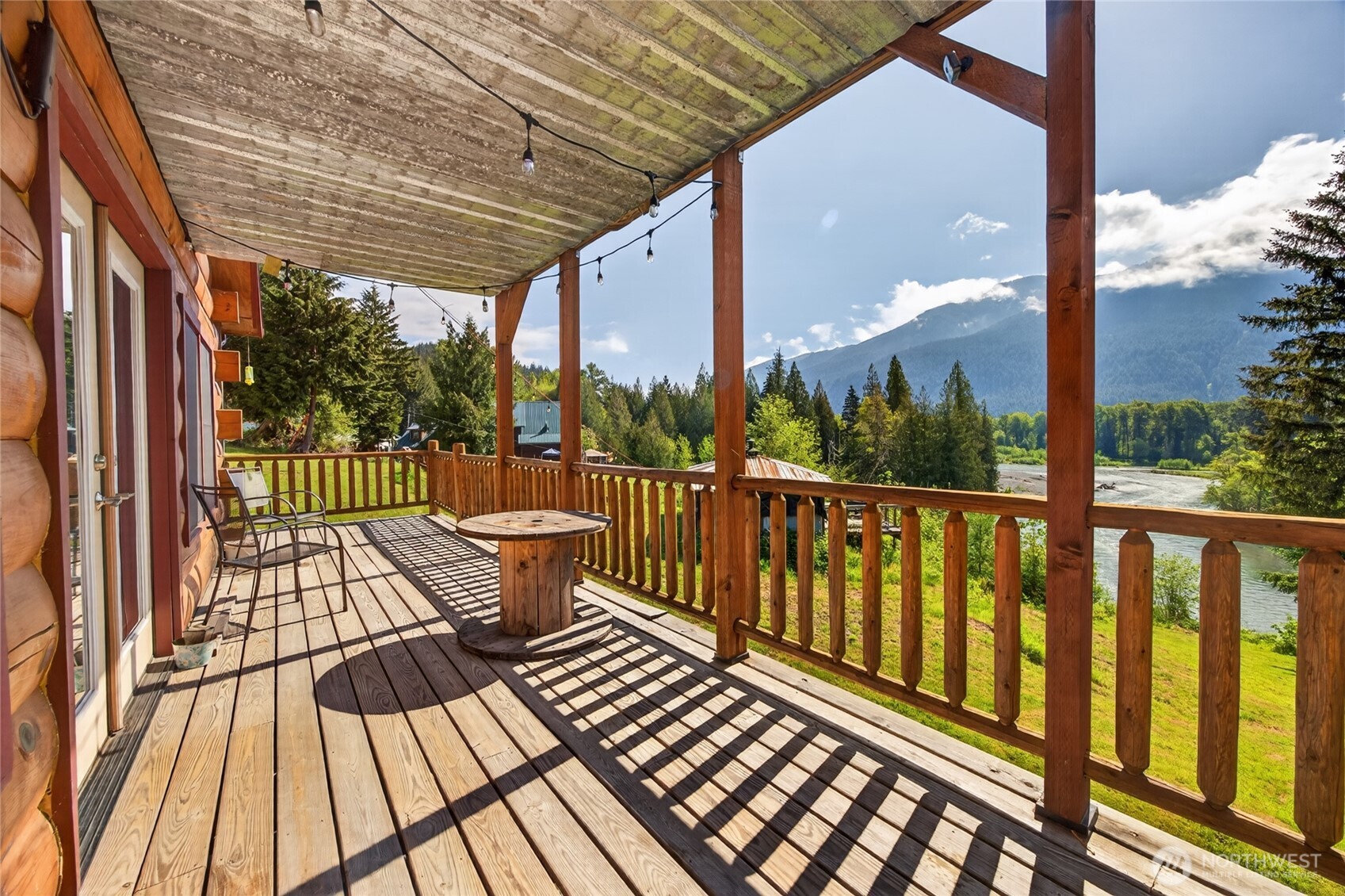 180 Carr Road Randle, WA 98377 - Photo 4 of 40 a view of a chairs on the roof deck