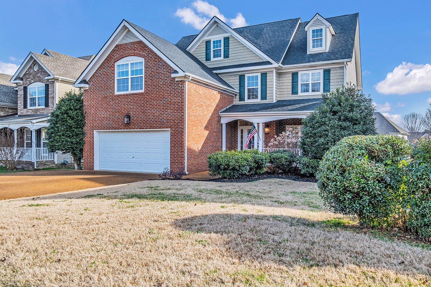 4002 Marion Drive Spring Hill, TN 37174 - Photo 2 of 44 a front view of a house with a yard