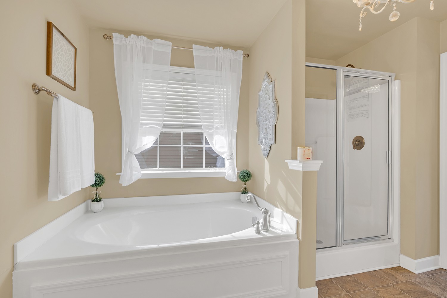 4002 Marion Drive Spring Hill, TN 37174 - Photo 27 of 44 a bathroom with a bathtub and a shower
