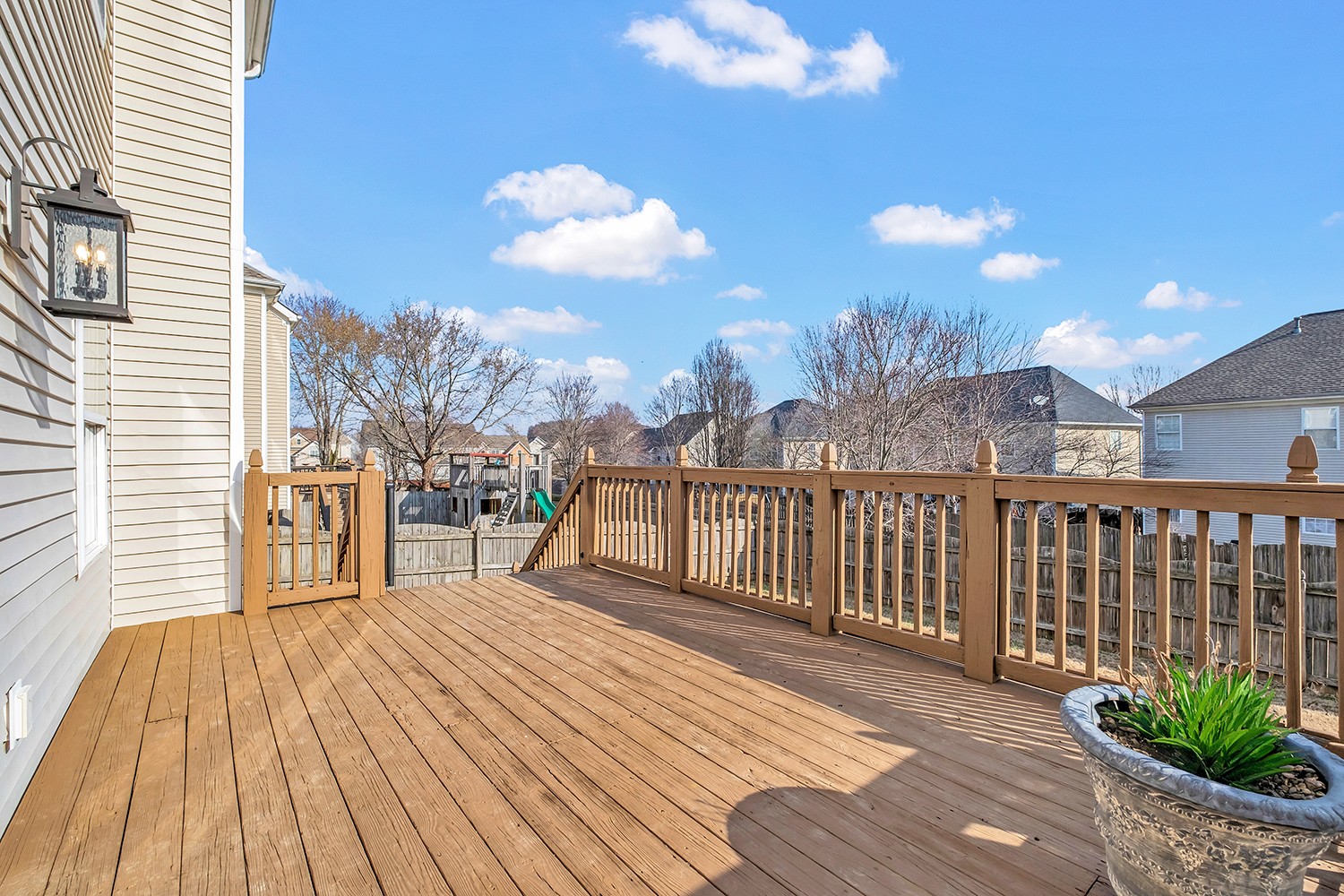 4002 Marion Drive Spring Hill, TN 37174 - Photo 36 of 44 a view of a balcony with wooden floor