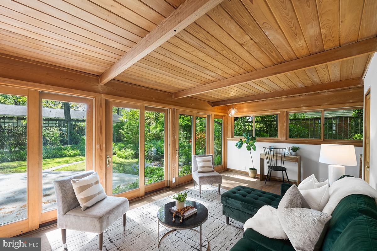 3430 Blair Road Falls Church, VA 22041 - Photo 15 of 40 a living room with furniture and a fireplace