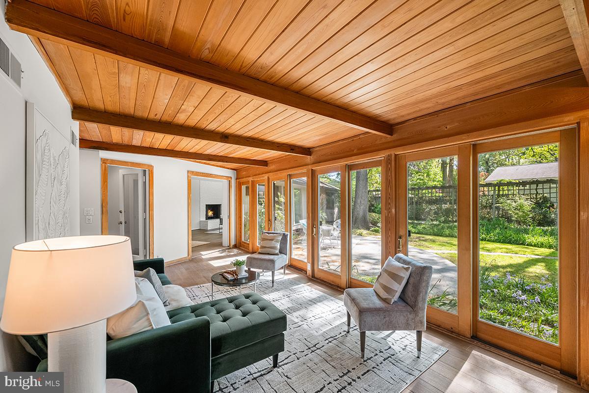 3430 Blair Road Falls Church, VA 22041 - Photo 16 of 40 a living room with furniture and large windows