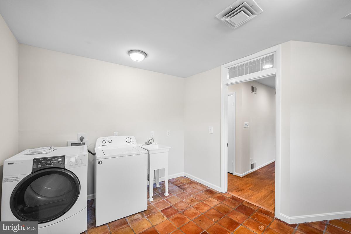 3430 Blair Road Falls Church, VA 22041 - Photo 20 of 40 a view of a storage & utility room with a washer dryer