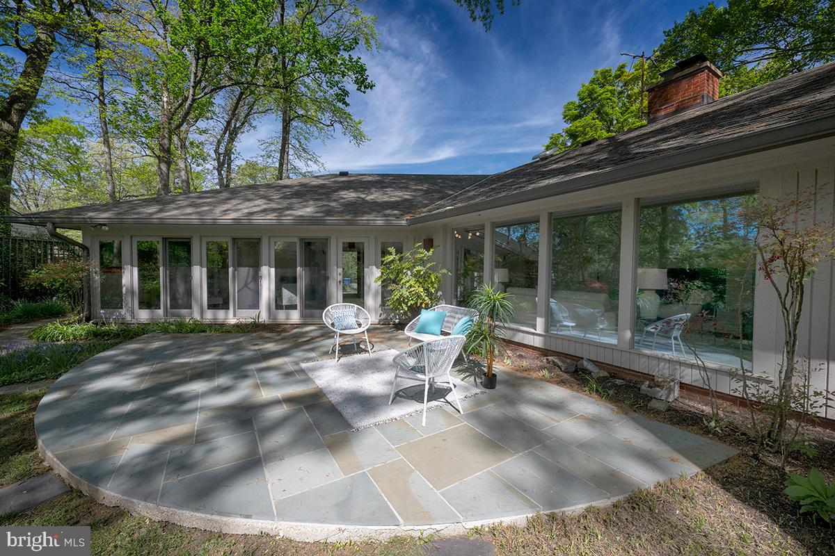 3430 Blair Road Falls Church, VA 22041 - Photo 32 of 40 a view of a house with backyard porch and sitting area