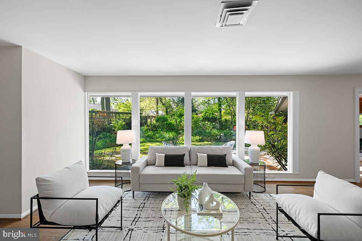 3430 Blair Road Falls Church, VA 22041 - Photo 5 of 40 a living room with furniture and a large window