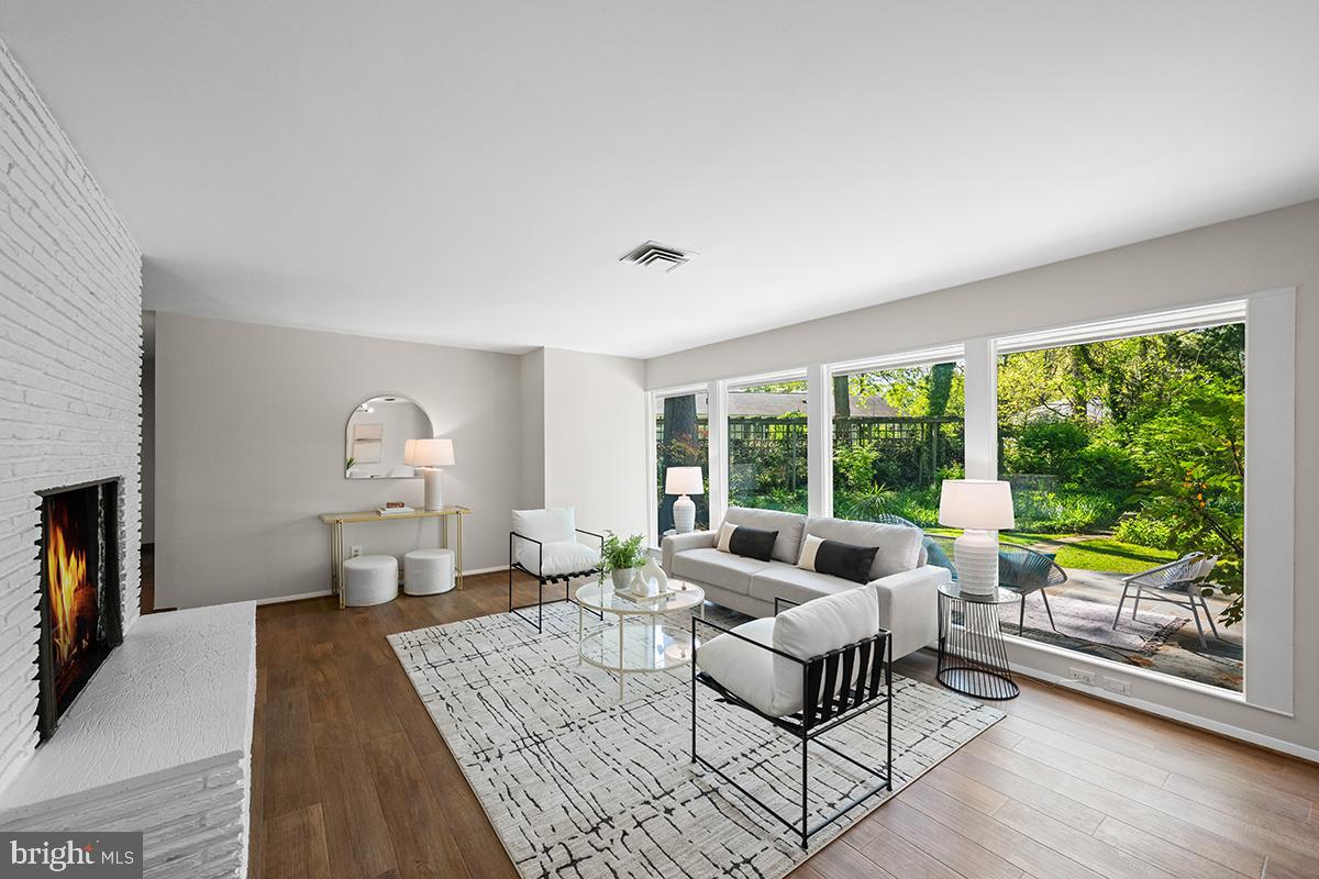 3430 Blair Road Falls Church, VA 22041 - Photo 6 of 40 a living room with furniture and a large window