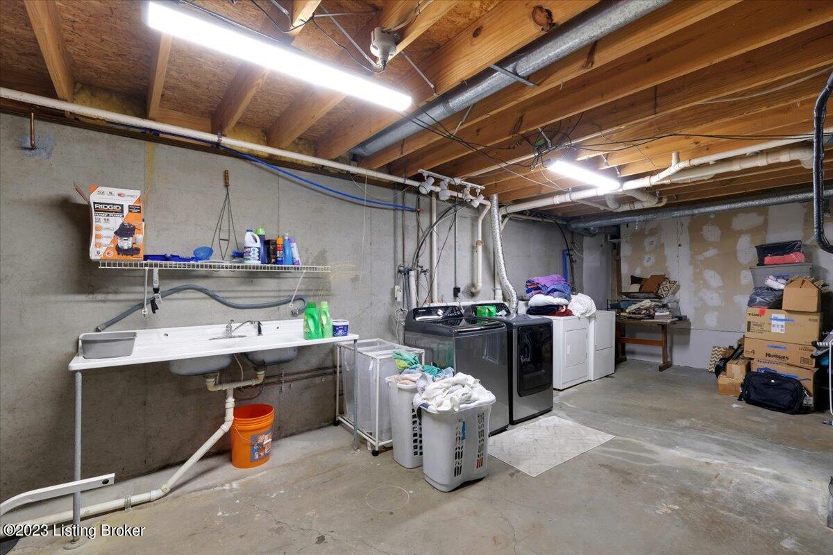 1614 Wolf-Pen Road Pendleton, KY 40055 - Photo 29 of 40 29 - basement laundry