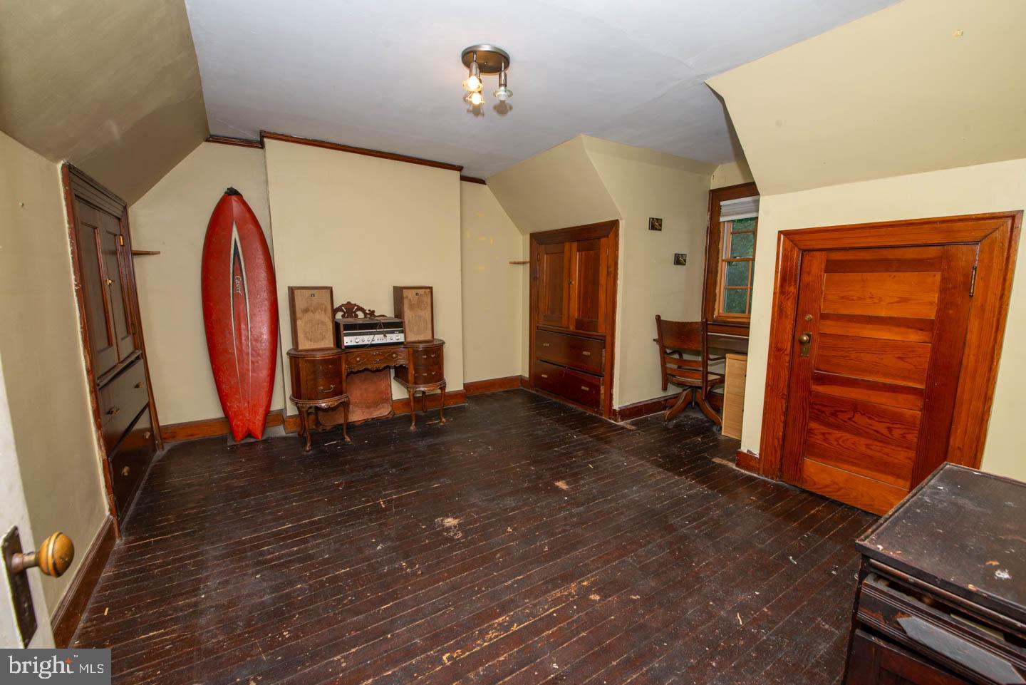 218 Wyncote Road Jenkintown, PA 19046 - Photo 69 of 92 3rd Fl Surf Board Storage Room. Original Built-Ins