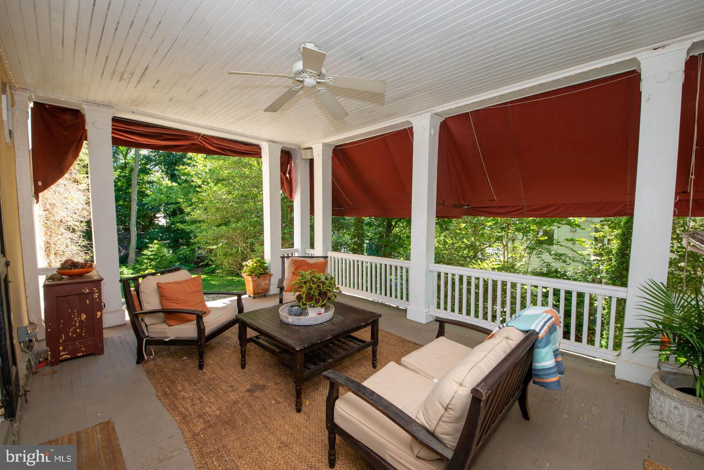 218 Wyncote Road Jenkintown, PA 19046 - Photo 75 of 92 Side Porch - Acces from Den, Dining & Yard