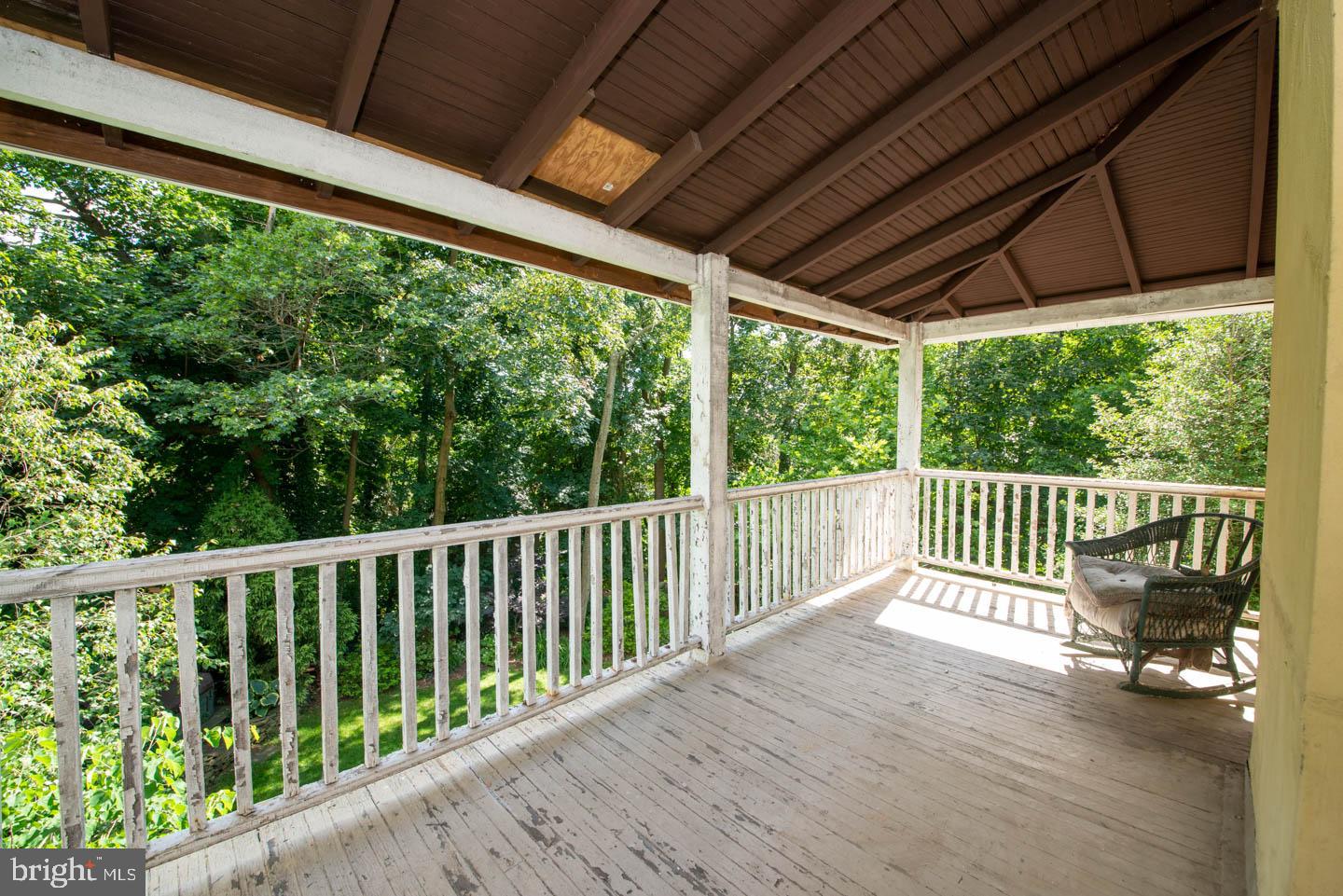 218 Wyncote Road Jenkintown, PA 19046 - Photo 79 of 92 2nd Floor Balcony from Laundry Room