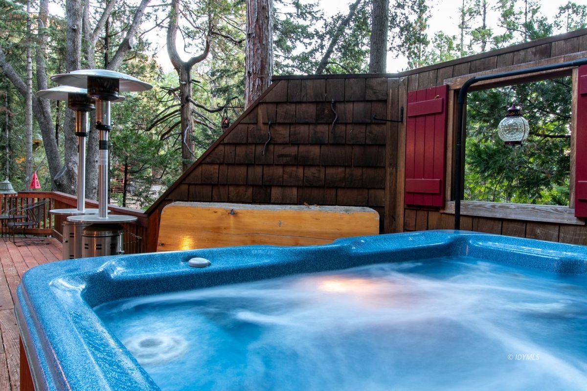 24715 Upper Rim Rock Road Idyllwild, CA 92549 - Photo 54 of 64 a view of outdoor space swimming pool and furniture