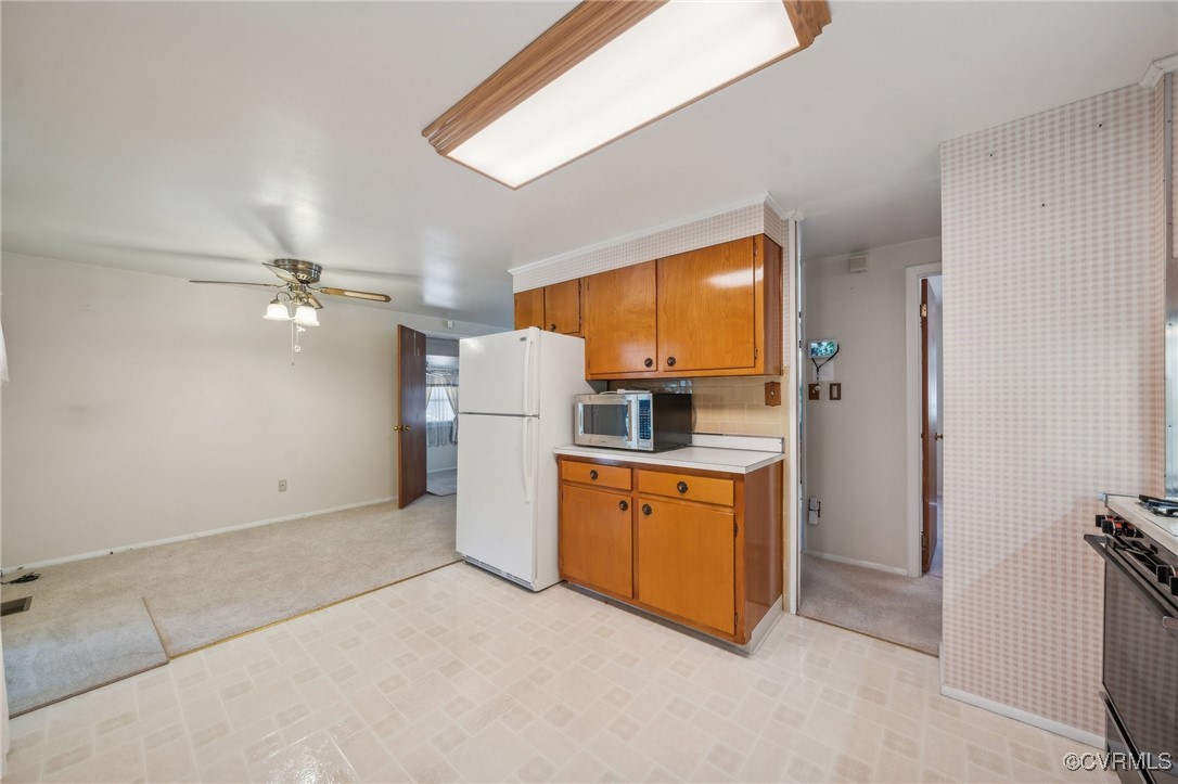 1409 Seward Drive Hampton, VA 23663 - Photo 12 of 35 a view of kitchen with refrigerator cabinets and electronic appliances