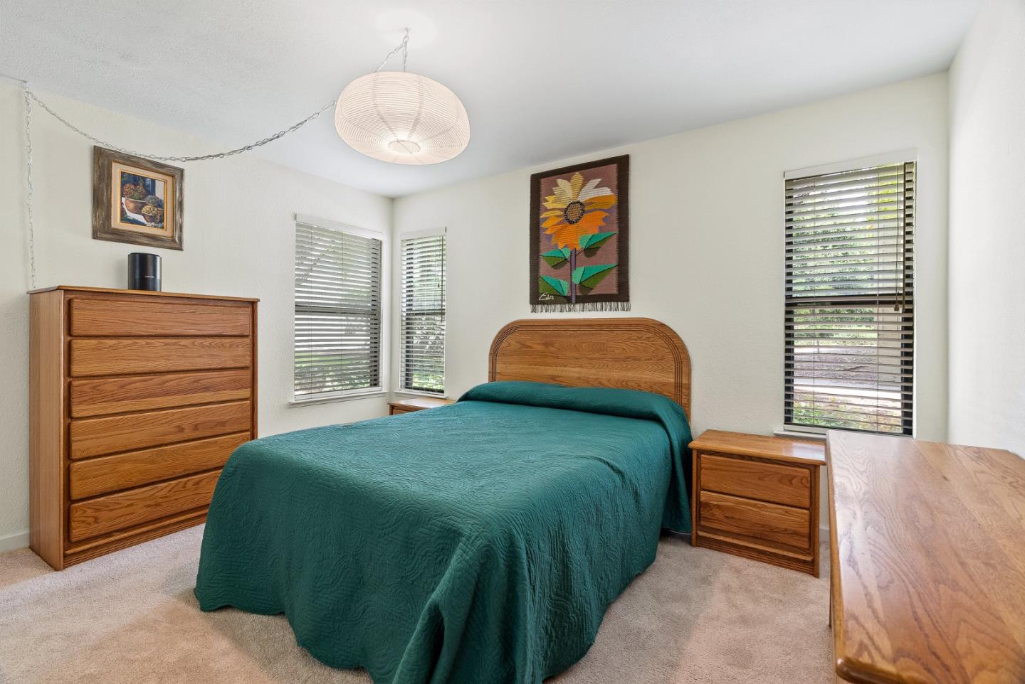 111 Bean Creek Road, Unit 115 Scotts Valley, CA 95066 - Photo 18 of 24 a bedroom with a bed and a window