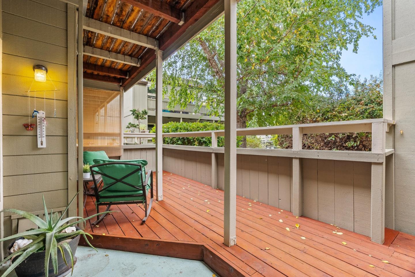 111 Bean Creek Road, Unit 115 Scotts Valley, CA 95066 - Photo 7 of 24 a view of porch with seating space