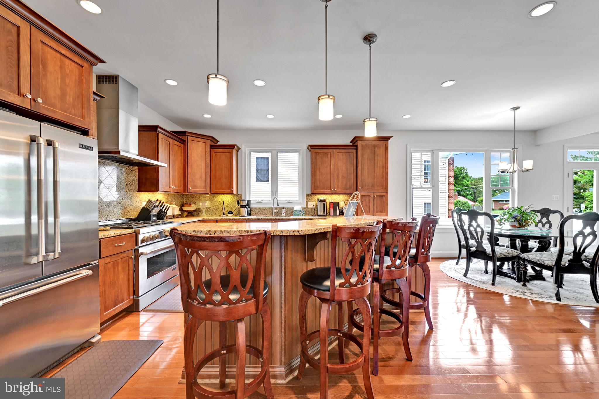 6200 Hanover Avenue Springfield, VA 22150 - Photo 21 of 87 Large Gourmet Kitchen with Bar Seating