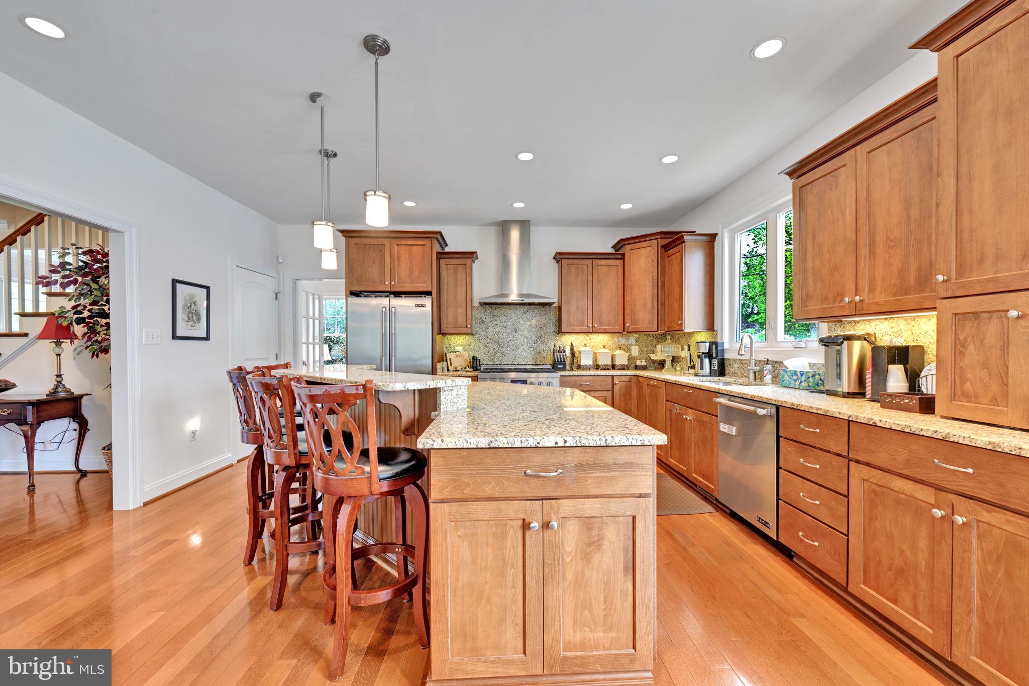 6200 Hanover Avenue Springfield, VA 22150 - Photo 23 of 87 Large Gourmet Kitchen with Huge Island
