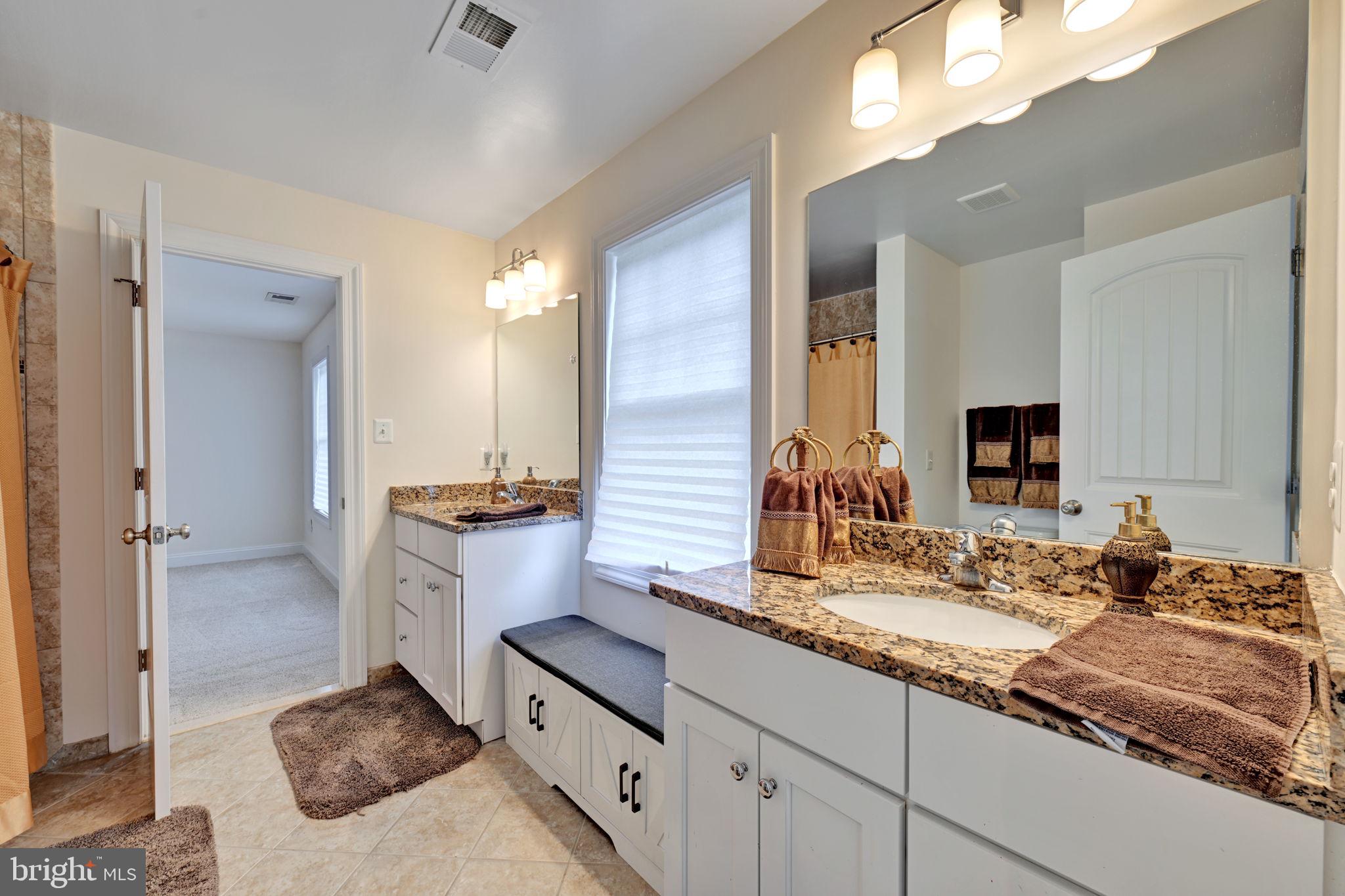 6200 Hanover Avenue Springfield, VA 22150 - Photo 44 of 87 Jack & Jill Bathroom with Double Vanities