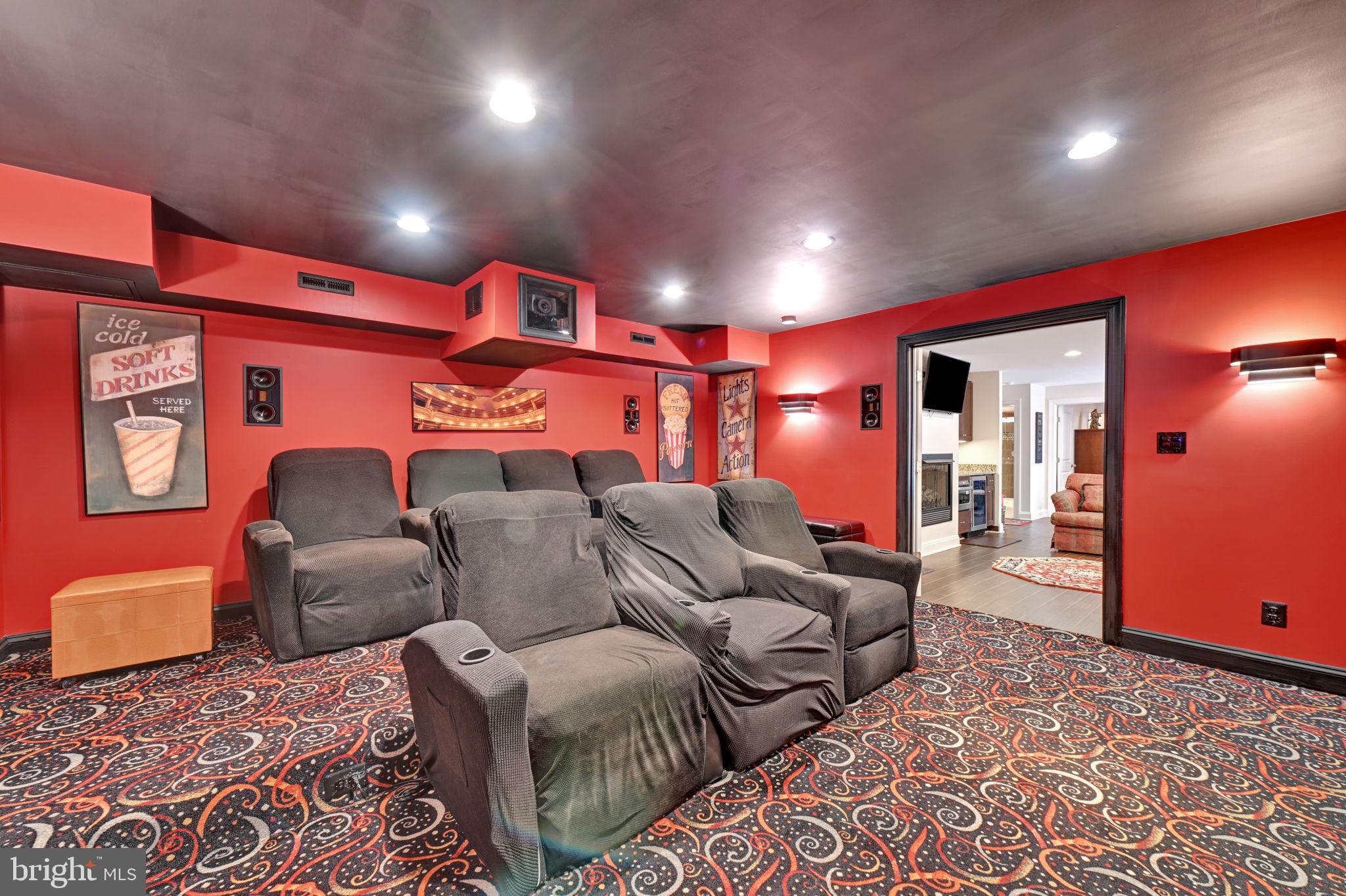 6200 Hanover Avenue Springfield, VA 22150 - Photo 77 of 87 Theater Room with Projector