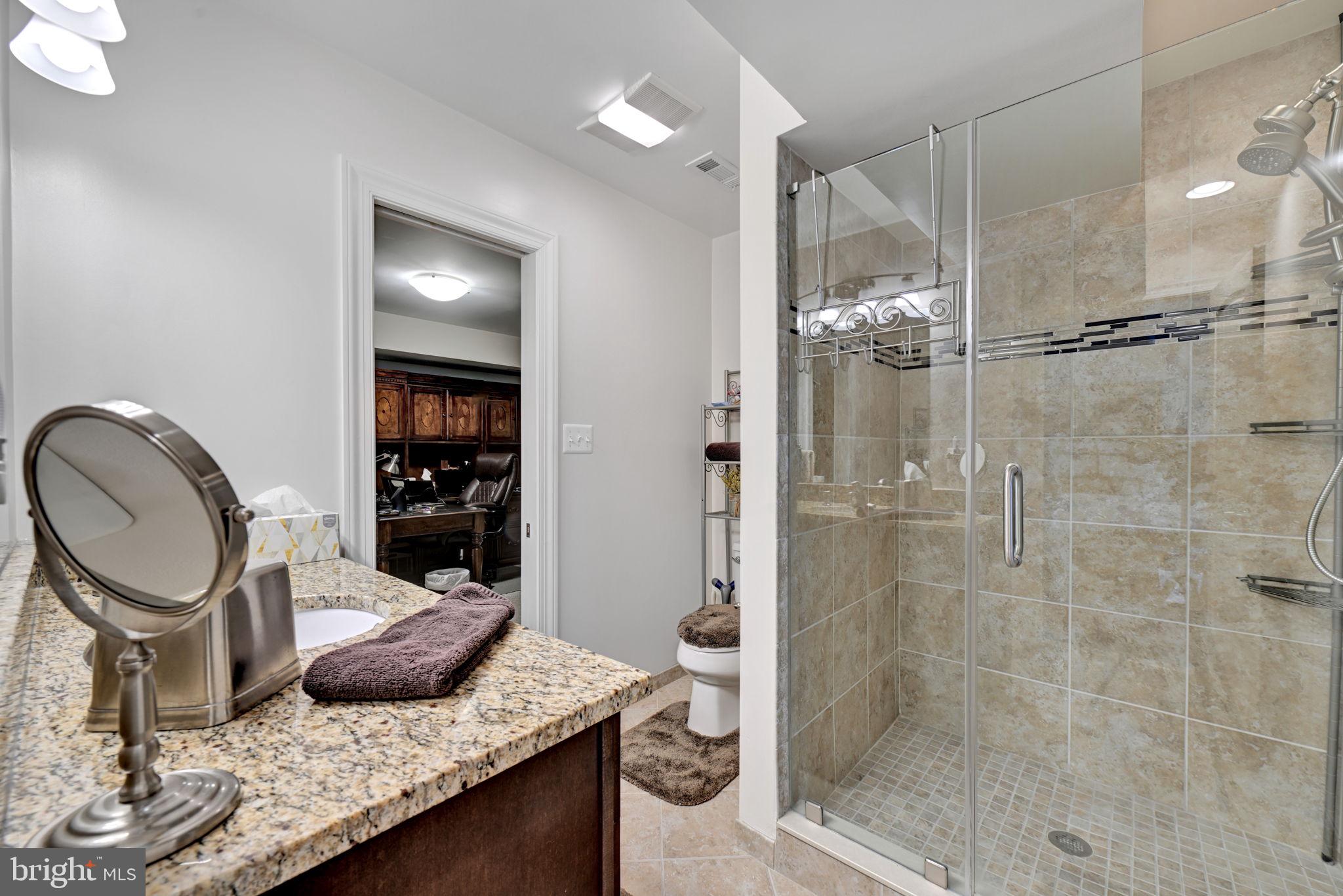6200 Hanover Avenue Springfield, VA 22150 - Photo 80 of 87 Basement Bathroom with Large Shower