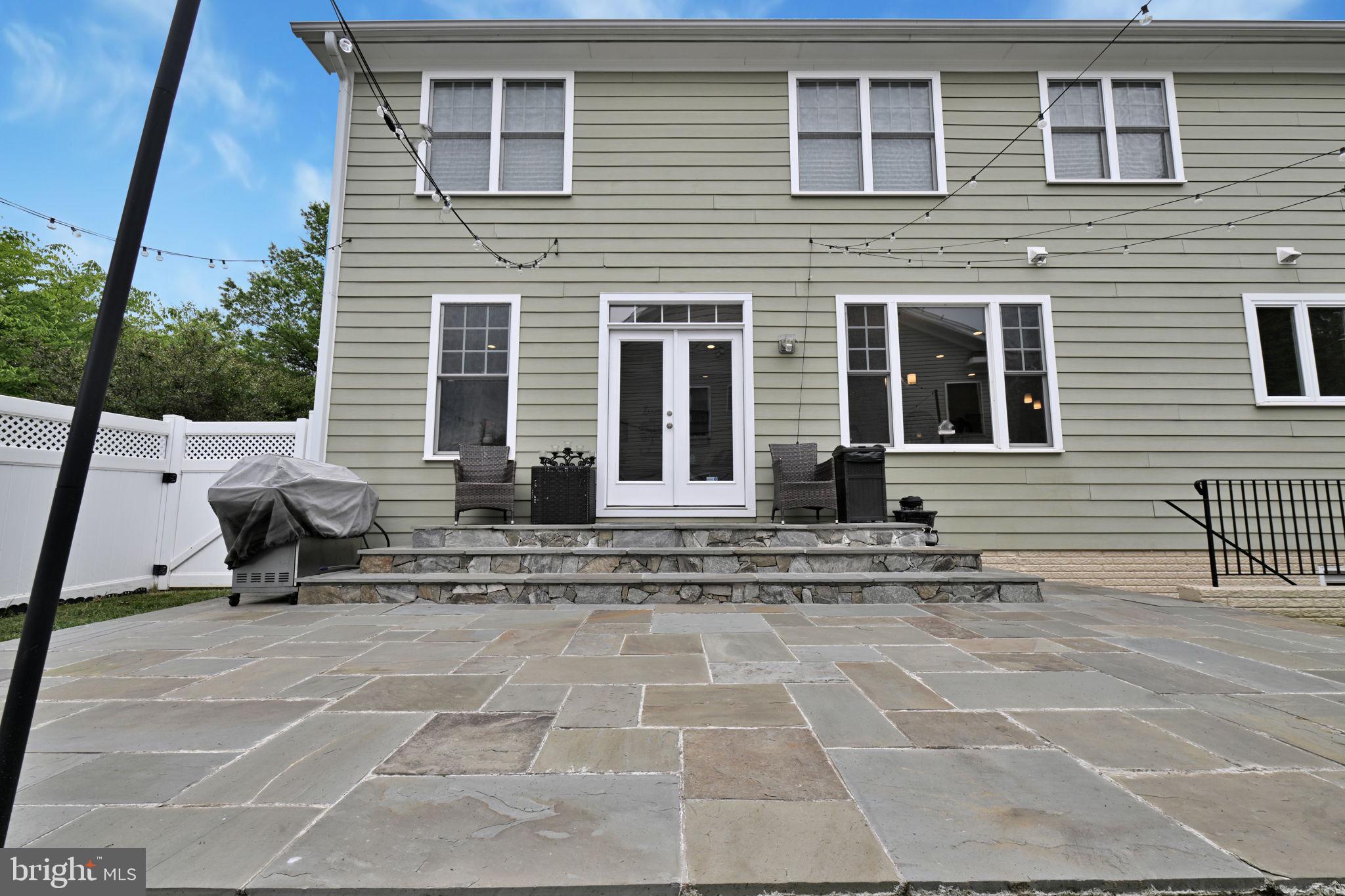 6200 Hanover Avenue Springfield, VA 22150 - Photo 86 of 87 Huge Lighted Slate Stone Patio