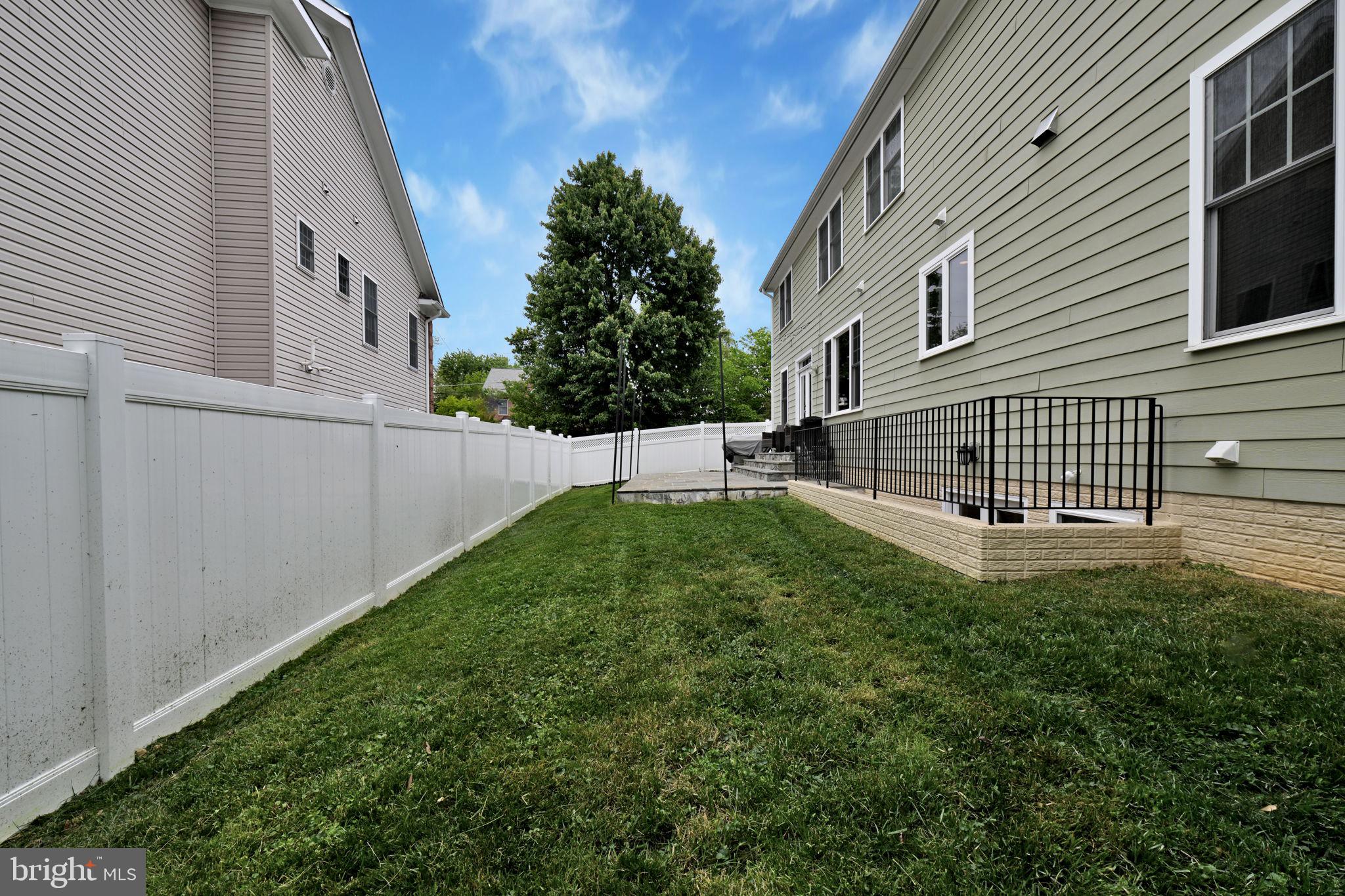 6200 Hanover Avenue Springfield, VA 22150 - Photo 87 of 87 Private Fenced Back Yard with Basement Walk-Up