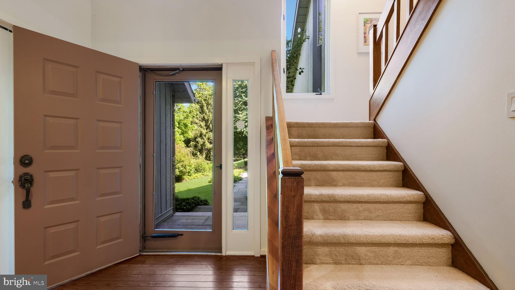 1099 Pebble Hill Road Furlong, PA 18925 - Photo 4 of 64 Foyer with Lots of Light and Hardwood Floors