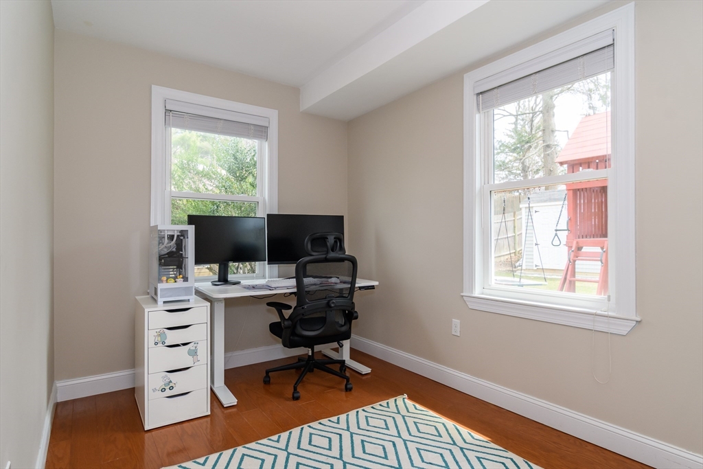 3 Leighton Street Natick, MA 01760 - Photo 11 of 31 a view of a workspace with a window