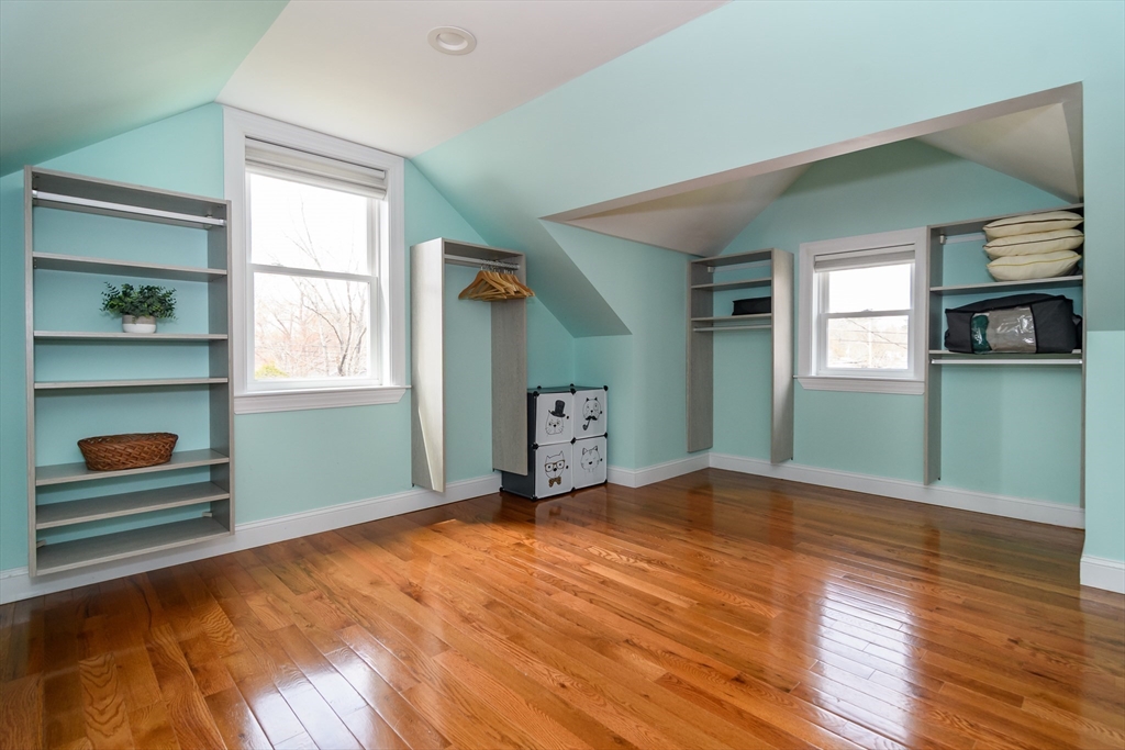 3 Leighton Street Natick, MA 01760 - Photo 19 of 31 a view of empty room with wooden floor and fan