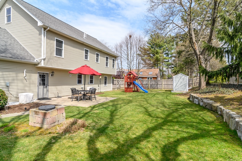 3 Leighton Street Natick, MA 01760 - Photo 28 of 31 a view of a house with backyard porch and sitting area