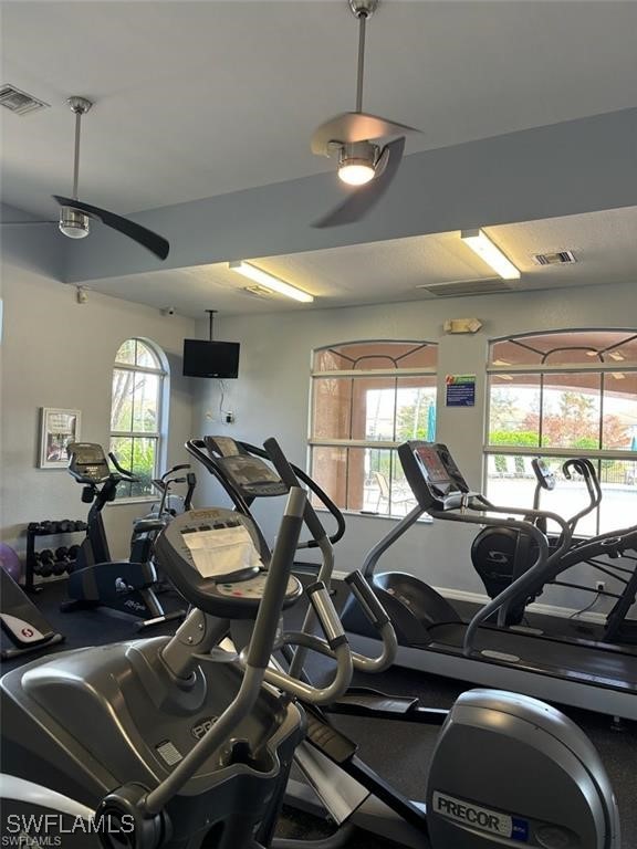 17619 Brickstone Loop Fort Myers, FL 33967 - Photo 37 of 38 a room with gym equipment
