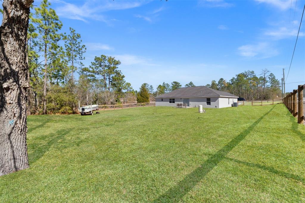 15335 Fleetwood Road Weeki Wachee, FL 34614 - Photo 36 of 40 a view of outdoor space yard and mountain view
