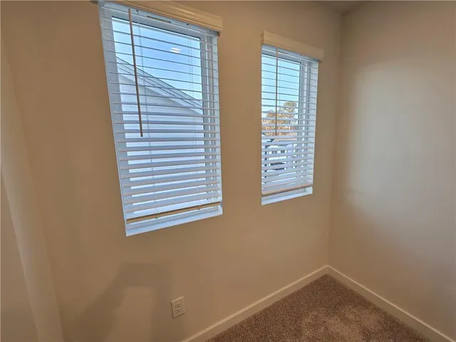 a small space with a window