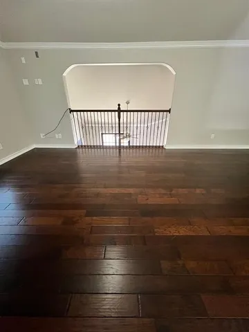 a view of wooden floor