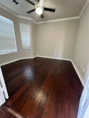 wooden floor in an empty room