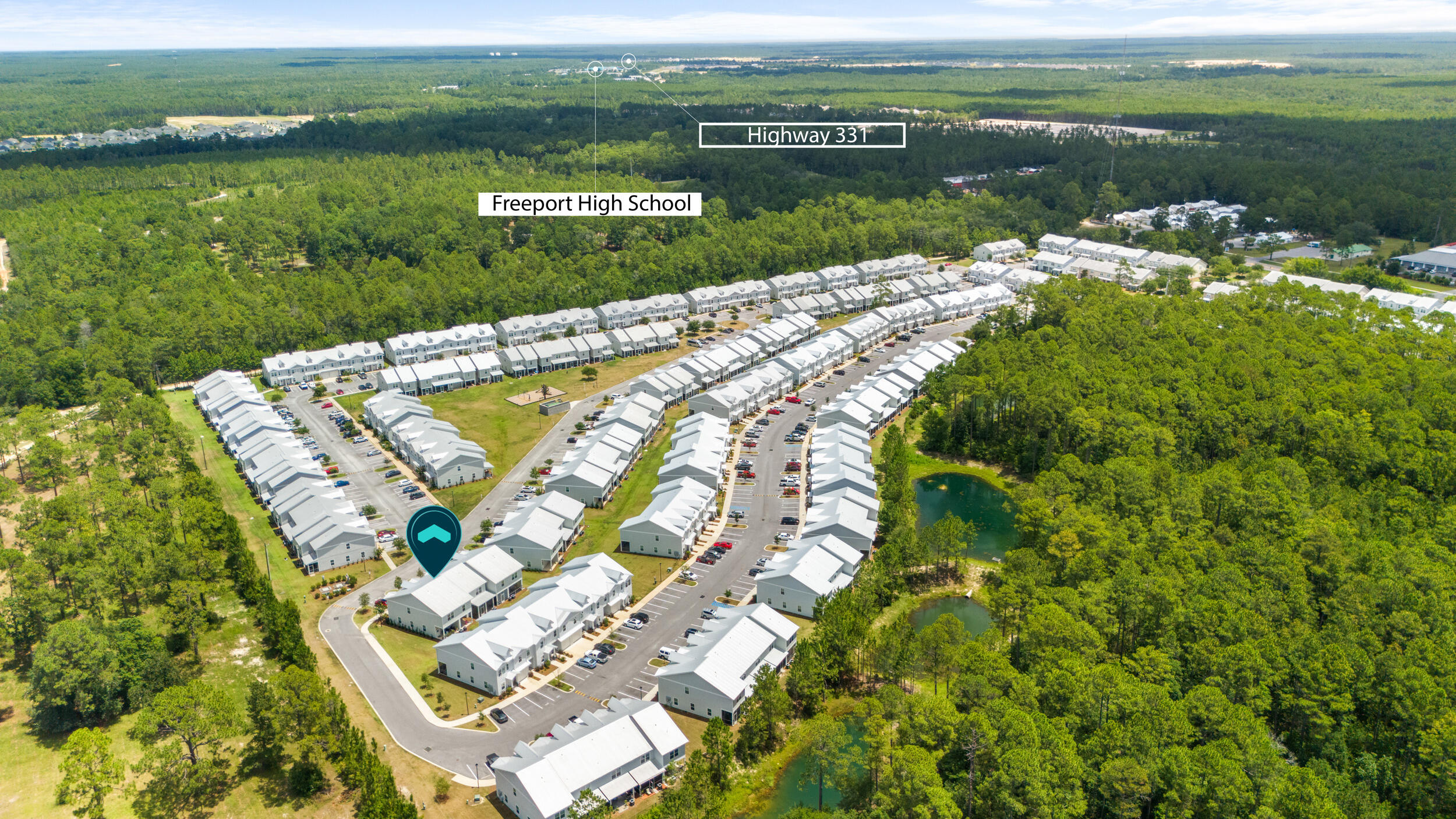 280 Date Palm Lane Freeport, FL 32439 - Photo 28 of 37 Aerial View