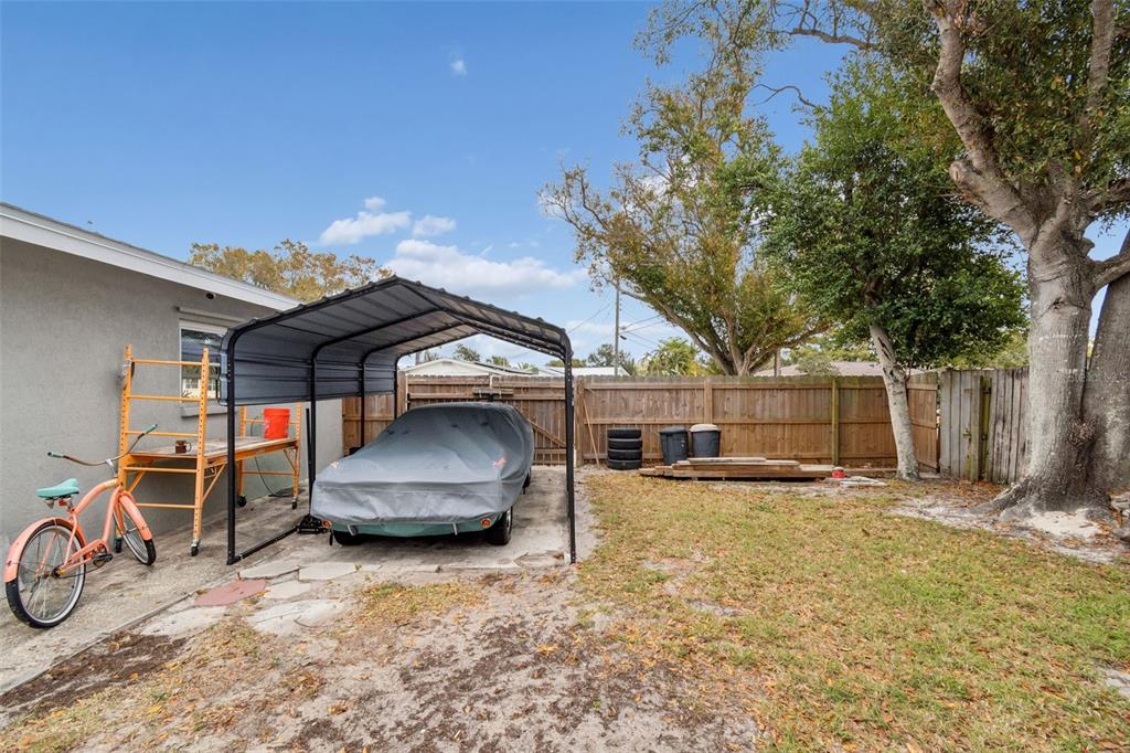 12424 105th Street Largo, FL 33773 - Photo 27 of 45 a view of a car garage