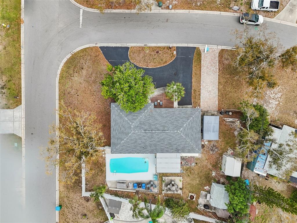 12424 105th Street Largo, FL 33773 - Photo 41 of 45 an aerial view of a highlighted house