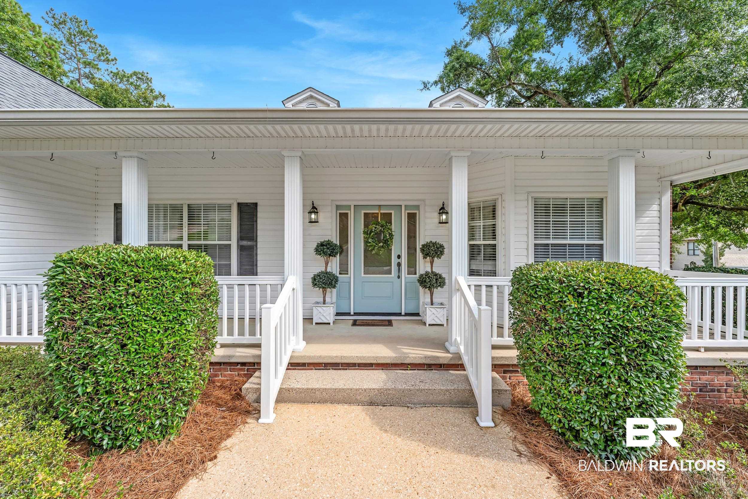 2 Navy Lane Daphne, AL 36527 - Photo 6 of 28 Doorway to property featuring covered porch