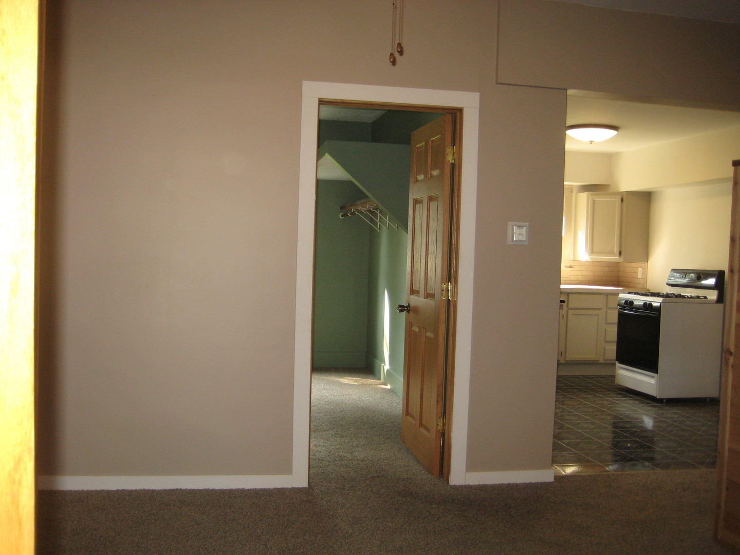 301 South Butler Street Nelson, IL 61021 - Photo 8 of 15 a view of a kitchen from the hallway