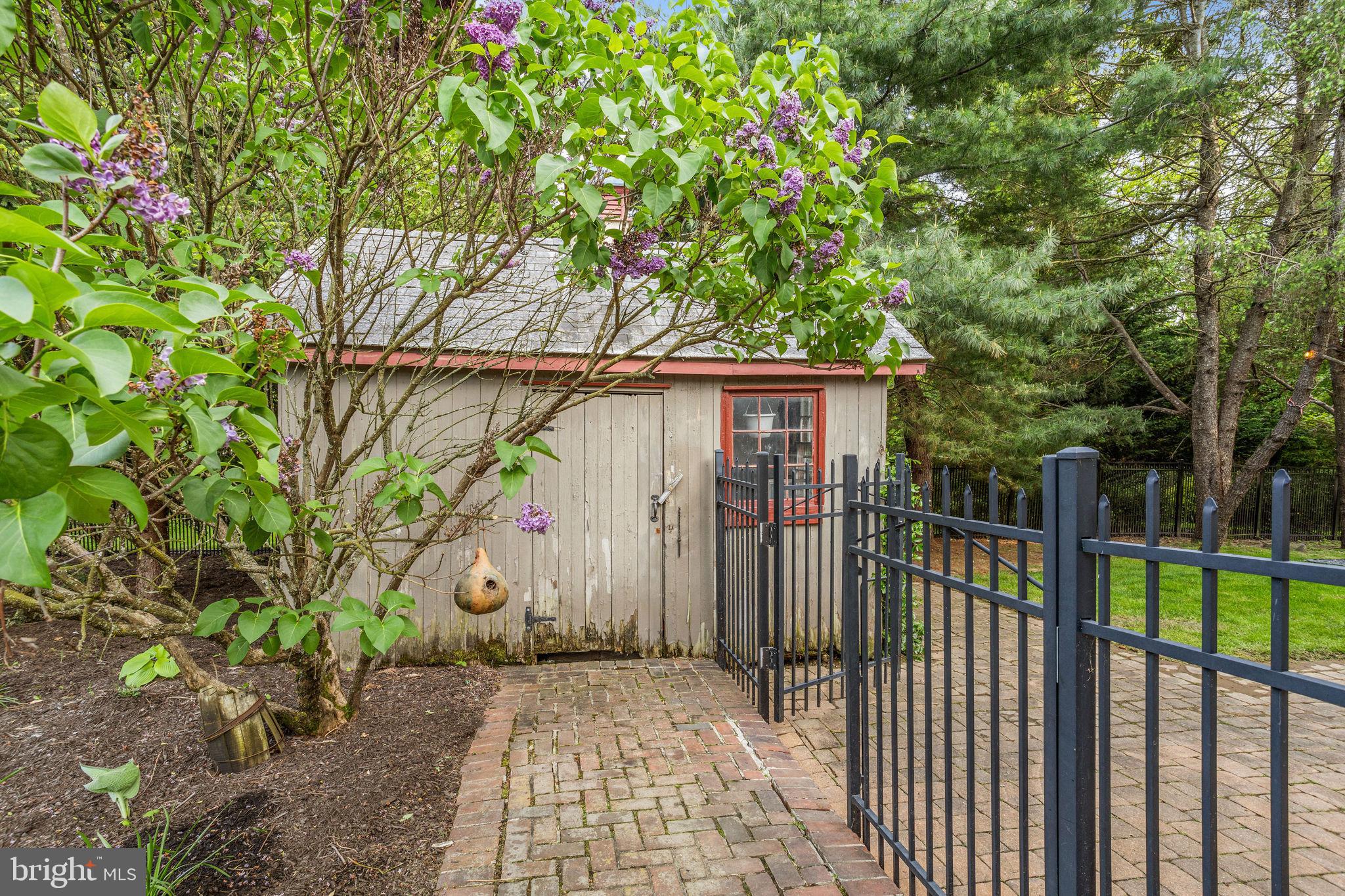 1721 Powderhorn Road Newtown, PA 18940 - Photo 50 of 65 Potting shed and entrance into front yard