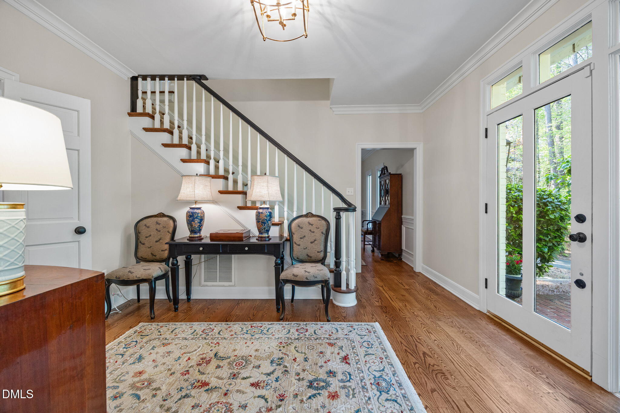 10773 Trego Trail Raleigh, NC 27614 - Photo 12 of 53 Foyer with new staircase & Spindles