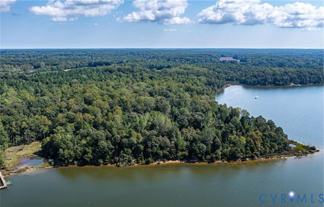 2 Browns Lane Lancaster, VA 22503 - Photo 8 of 25 a view of a lake in middle of forest